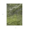 Homeroots 10' X 14' Olive Green And Lime Green Abstract Washable Indoor Outdoor Area Rug 577834 - alternate 3