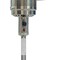 Homeroots 48000 BTU Silver Steel Propane Cylindrical Pole Standing Patio Heater 480565 - alternate 3