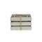 Homeroots Set of Three Gray Solid Wood Crate, 3PK 487683 - alternate 4