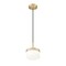 Z-Lite Renaud Modern Gold 1 Light Pendant 827P6-MGLD-LED - alternate 3