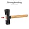 Groz Usa 16 in Tire Hammer with Hickory Wood Handle, 5.5 lb Dual Rubber and Steel Head 34780 - alternate 3