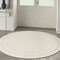 Homeroots 6' Ivory And Gold Round Indoor Outdoor Area Rug 572371 - alternate 6