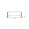 Homeroots 44in Silver Iron Bench 389193 - alternate 4