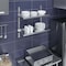 Amgood 16 in. x 36 in. Two-Tier Metal Wall Mount Shelf AMG WSD-1636-Z - alternate 2