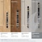 Amerock Carrione 6-5/16 inch 160mm Center-to-Center Marble Black/Champagne Bronze Cabinet Pull BP36650MBKCZ - alternate 3