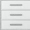 Homeroots 60" Silver Wood Six Drawer Dresser 633702 - alternate 6
