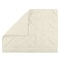 Lavish Home 3PC Velvet King Quilt Bedding Set 108x92 Inch King Bedspread and Matching Pillow Shams, Cream 66-004-VC-K - alternate 1