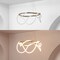 Jonathan Y Lisette 25" Contemporary Minimalist 360 Adjustable Silicone Rope Dimmable Integrated LED Chandelier,  JYL7140A - alternate 7