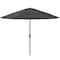 Pure Garden 9 ft Round Patio Umbrella Easy Crank, Vented Canopy Outdoor Umbrella for Shade 50-LG1418 - alternate 1