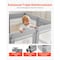 Vevor Baby Playpen 78.7 in x 70.1 in Extra Large Foldable Baby Fence Play Yard P2001-3 - alternate 5