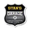 Signmission Stan's Garage I Can Fix Everything But Stupid, 12 Inch X 12 Inch, Aluminum Metal Sign SHI-A-12-490-STAN - alternate 1