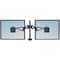 Fellowes Professional Series Depth Adjustable Dual Monitor Arm 8041701 - alternate 1