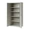 Hirsh Storage Cabinet, 72 in H, 36 in W, 18 in D, Recessed Twist, Keyed, Light Gray, 4 Shelves 22006 - alternate 10