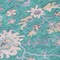 Homeroots 10' X 14' Teal Blue Pink And Ivory Floral Washable Indoor Outdoor Area Rug 605342 - alternate 4
