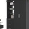 Homeroots Two Piece Black Bedroom Set 526362 - alternate 4