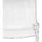 Leisuremod Murray Modern Dining Chair, Clear, 4PK MC20CL4 - alternate 3