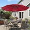 Villacera 9-Foot Outdoor Patio Umbrella, Red 83-OUT5445 - alternate 8