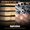 Powertec 6in 49 Holes Hook & Loop Sanding Disc, Ceramic, 80 Grit, 50PK & Abrasive Cleaning Stick 46101CN - alternate 5