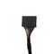 Avrgt Electronics 1 Male to 3 Female, 1 Clip-in, 2 Molded, with Universal Mount Kit, J1962 4-Way OBD2 Splitter Cable - alternate 2
