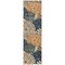 Homeroots 8' Ivory Blue Green And Yellow Floral Indoor Outdoor Runner Rug 548037 - alternate 1