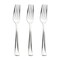 Smarty Had A Party Shiny Metallic Silver Plastic Forks (600 Forks), 600PK 7955S-CASE - alternate 2