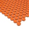 Apollo Tile Cirkel 11.46 in. x 12.4 in. Glossy Orange Porcelain Mosaic Wall and Floor Tile 9.87 sqft/case, 10PK ORB88013ORGA - alternate 5