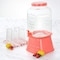 Gibson Home Chiara 2 Gallon Glass Mason Jar Dispenser with Metal Lid and Base in Red 130949.02RR - alternate 6