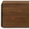 Homeroots Modern Walnut Brown Nightstand with Two Drawers 473028 - alternate 4