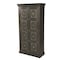 Homeroots 72in Dark Brown Solid Wood Pantry Or Storage Closet 489034 - alternate 1