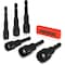 Hiltex Impact Ready Magnetic Nut Driver 6 Piece MM 8 to 14 mm 2-9/16'' Length Cr-V, metric, Master Kit 10191A - alternate 1