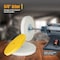 Powertec 8" Buffing Wheels, White Cotton (70 ply) and Yellow Cotton (42 ply), 5/8" Arbor Hole 71645 - alternate 3