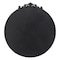 Homeroots 39" Black Crowned Top Iron Framed Accent Mirror 485047 - alternate 3