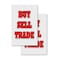 Signmission Buy Sell Trade, Vinyl Decals Only 24 Inch x 36 Inch, Vinyl Decal, 2PK DSB-2436-2PACK-Buy Sell Trade - alternate 1