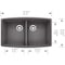 Blanco Performa Equal Double Bowl, Cinder 441473 - alternate 3