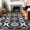 Homeroots 5' X 8' Black Ivory And Taupe Medallion Washable Indoor Outdoor Area Rug 589591 - alternate 5