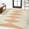 Jonathan Y Vinales Diamond Stripe Beige/Orange 5 ft. x 8 ft. Indoor/Outdoor Area Rug SMB204A-5 - alternate 7