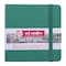 Talens Art Creation Sketchbook, 80 Sheets, 90lbs, Forest Green Cover, 4.7'' x 4.7'', 5PK 9314334M - alternate 2