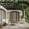 Homeroots 6' X 9' Gray Black And Ivory Nautical Indoor Outdoor Area Rug 550186 - alternate 5