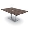 Skutchi Designs Rectangle Conference Table With Power, 48 in W, 72 in L, Brown HAR-REC-48X72-DOU-H3041-ESIL - alternate 6