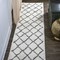 Jonathan Y Cami Moroccan Style Diamond Shag White/Gray 2 ft. x 8 ft. Runner Rug MOH410A-28 - alternate 1