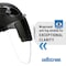 Sellstrom Ratchet Face Shield Assembly, Clear Visor, Polycarbonate, Ratchet Suspension, Anti-Fog Lens, Black S32151 - alternate 3