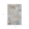Homeroots 10' X 14' Midnight Ivory And Coffee Abstract Washable Indoor Outdoor Area Rug 643600 - alternate 2