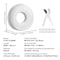 Vevor 3/4" x 500ft White PEX-B Tubing/Pipe for Potable Water with Pipe Cutter P130-13-500W - alternate 4