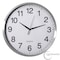 Clockswise 16-in Round Quartz Wall Clock Non-Ticking Battery Operated with Silent Sweep Movement,  QI004745.WT.16 - alternate 1