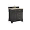 James Martin Vanities Brookfield 36" Single Vanity, Black Onyx, w/ 3 CM Tajnar Eclos Top 547-V36-BKO-3TJR - alternate 4