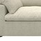 Homeroots Khaki Linen Blend Modular Rectangular Four Piece Sectional 714574 - alternate 4