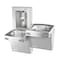 Oasis Versacooler II Bi-Level Drinking Fountain Stainless Steel, Refrigerated 8 Gph & Bottle Filler 507038 - alternate 1