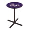 Holland Bar Stool Co 42" Blk Wrinkle James Madison Pub Table, 36" dia. Top L211B4236JmsMad - alternate 1