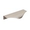 Amerock Aloft 4-3/16 in 106 mm Center-to-Center Satin Nickel Cabinet Edge Pull BP36743G10 - alternate 1