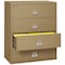 Fireking 4 Drawer, 1 Hr Fire & Impact Rated, 44" Wide Lateral Sand 4-4422-CSA - alternate 3